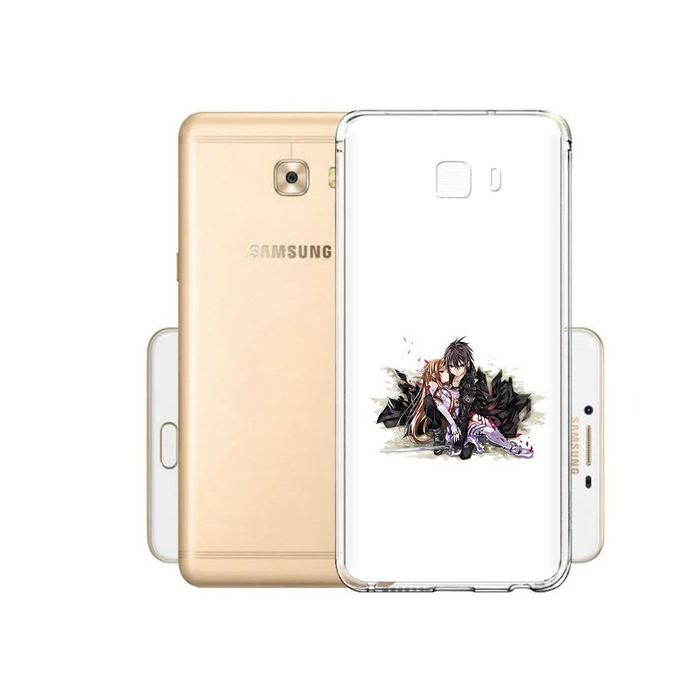 

Чехол MyPads Tocco для Samsung Galaxy C9 Pro аниме асуна, Прозрачный, Tocco