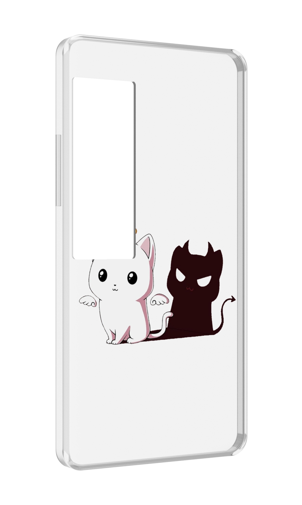 

Чехол MyPads котик-с-злой-тенью для Meizu Pro 7 Plus, Прозрачный, Tocco