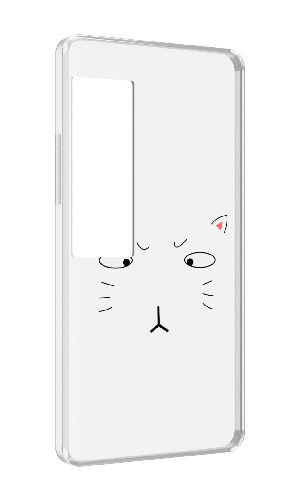 

Чехол MyPads кот-части-лица для Meizu Pro 7 Plus, Прозрачный, Tocco