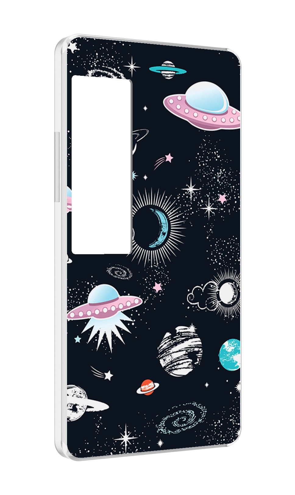

Чехол MyPads космос-мини-картинки для Meizu Pro 7 Plus, Прозрачный, Tocco