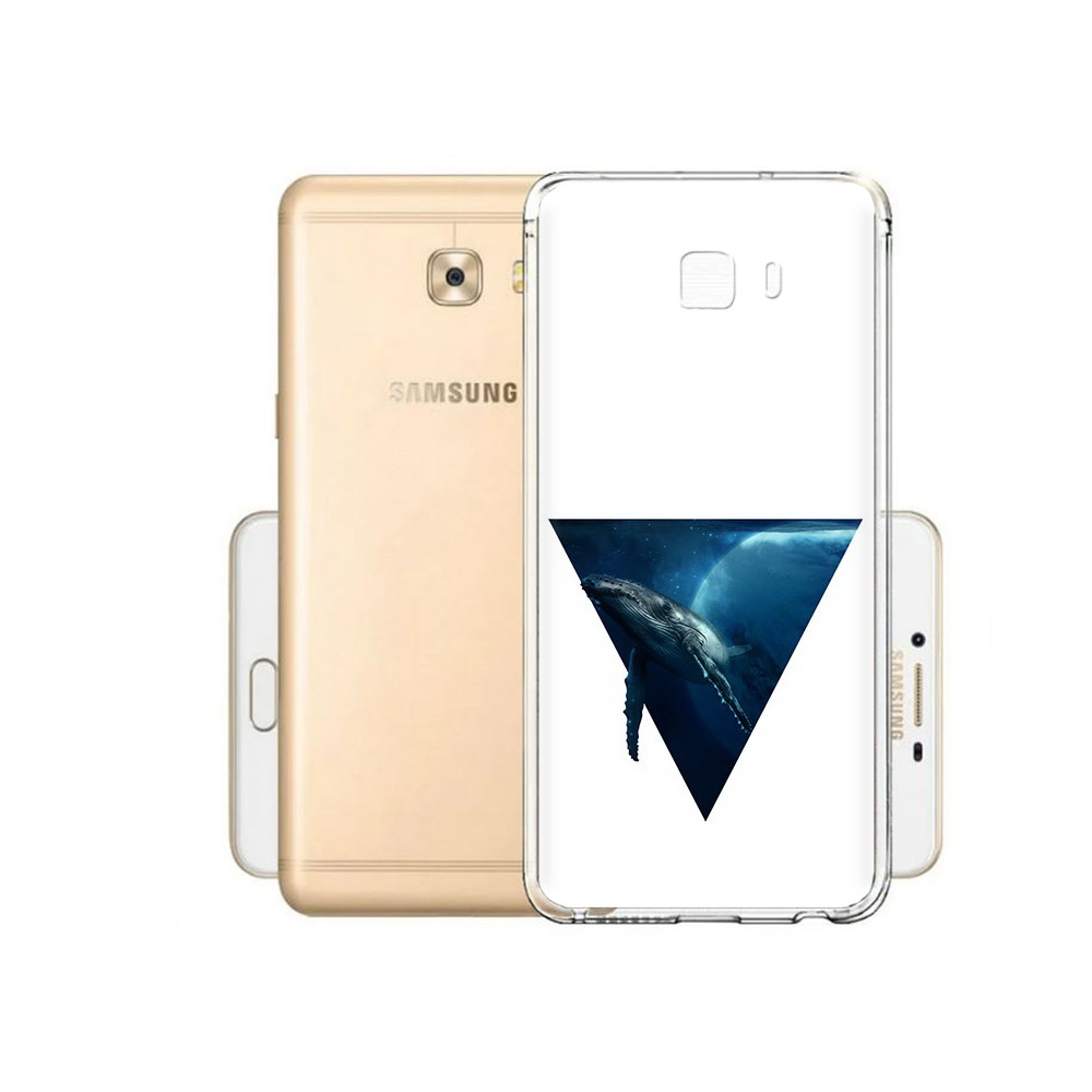 

Чехол MyPads Tocco для Samsung Galaxy C9 Pro 3D кит, Прозрачный, Tocco