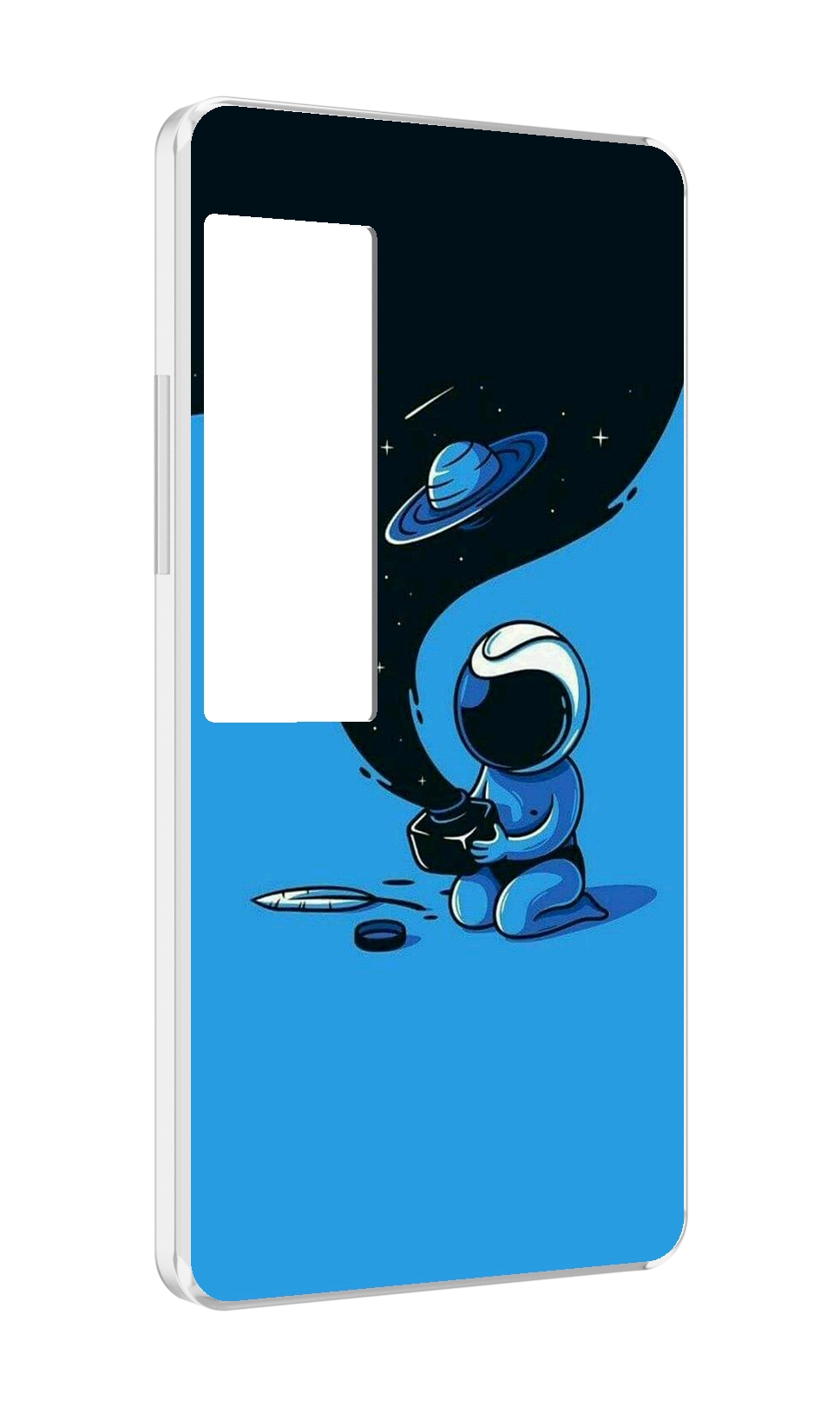

Чехол MyPads космос из черной краски для Meizu Pro 7 Plus, Прозрачный, Tocco
