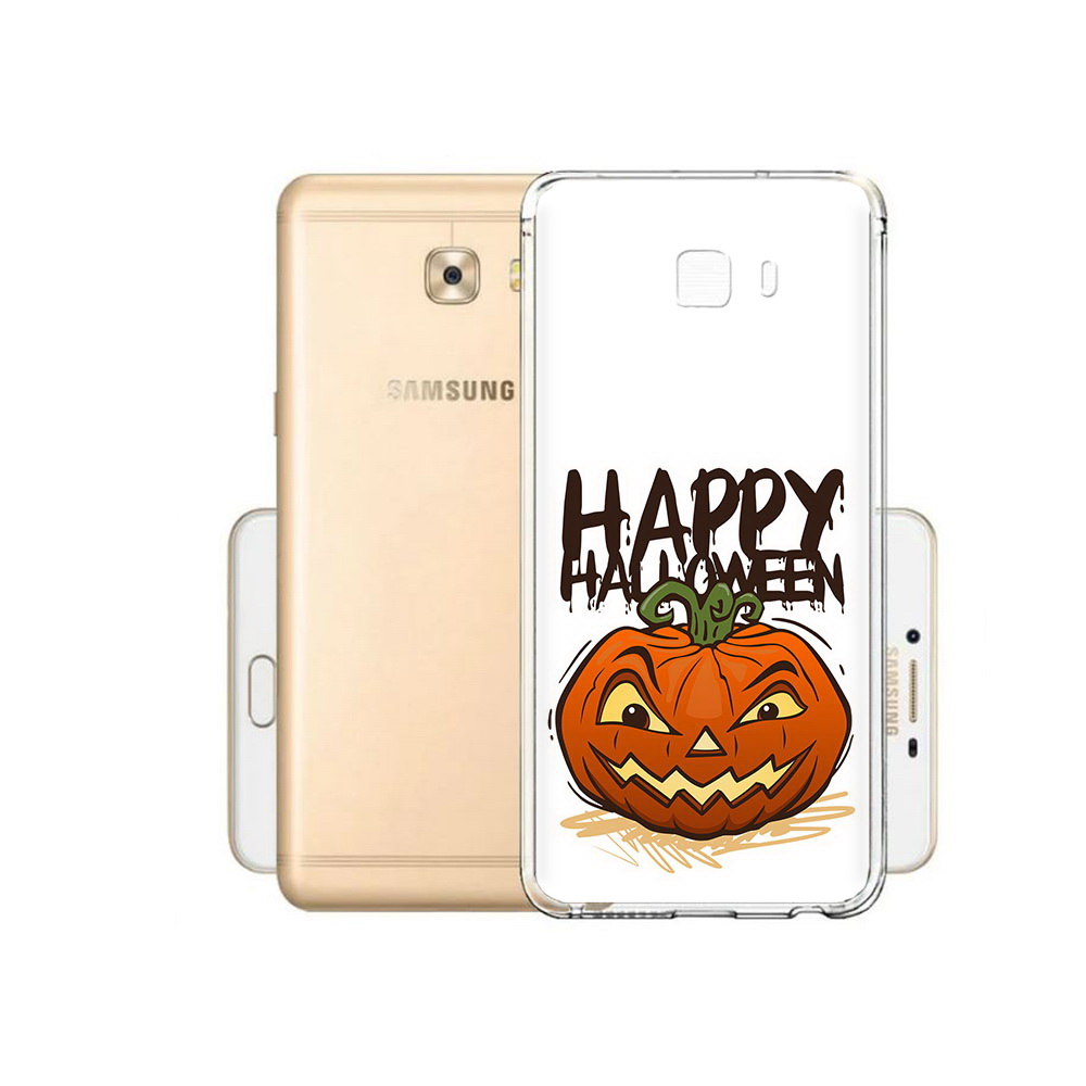 

Чехол MyPads Tocco для Samsung Galaxy C9 Pro Хэллоуин счастливый, Прозрачный, Tocco