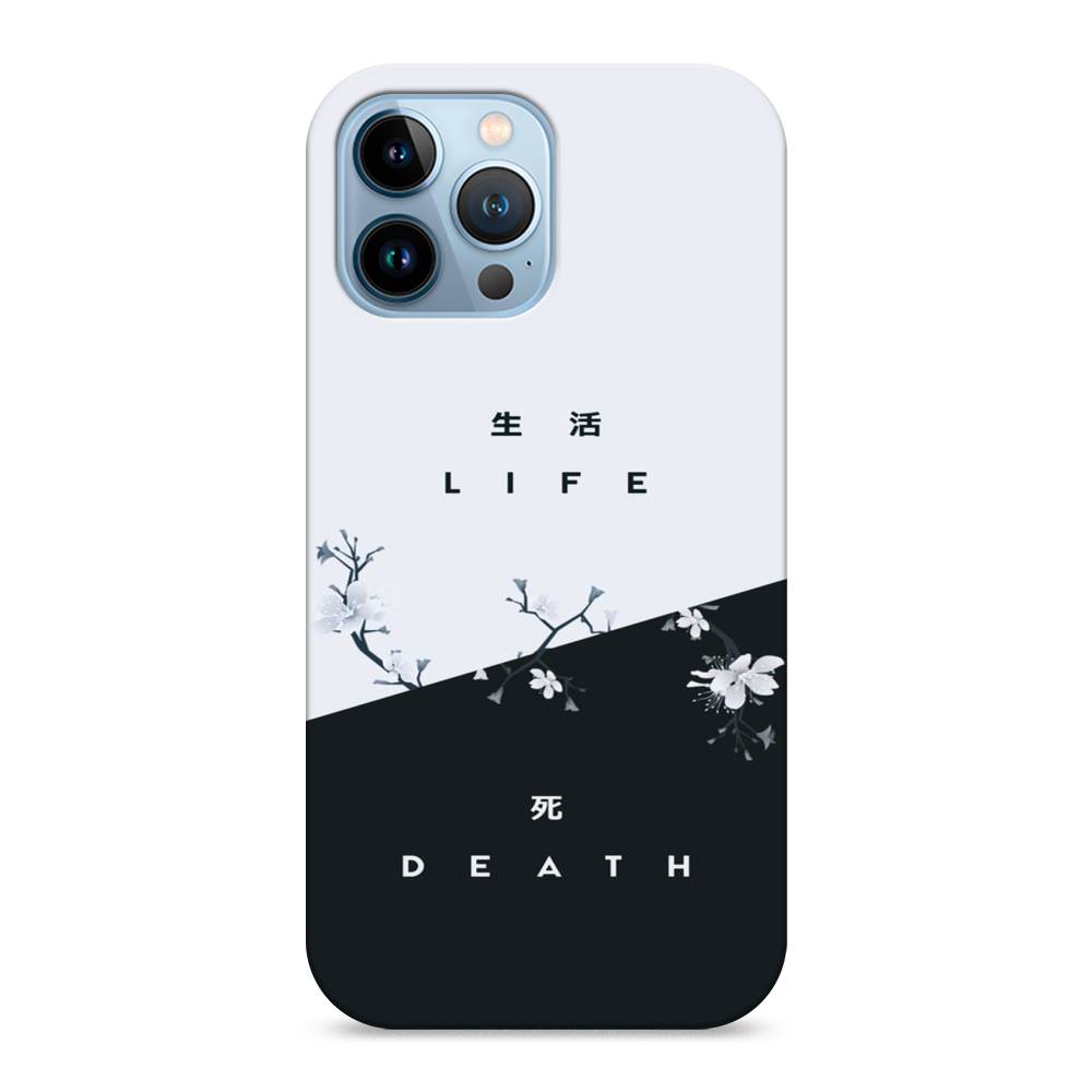 

Пластиковый чехол "Life and death" на Apple iPhone 13 Pro Max, 14420-5