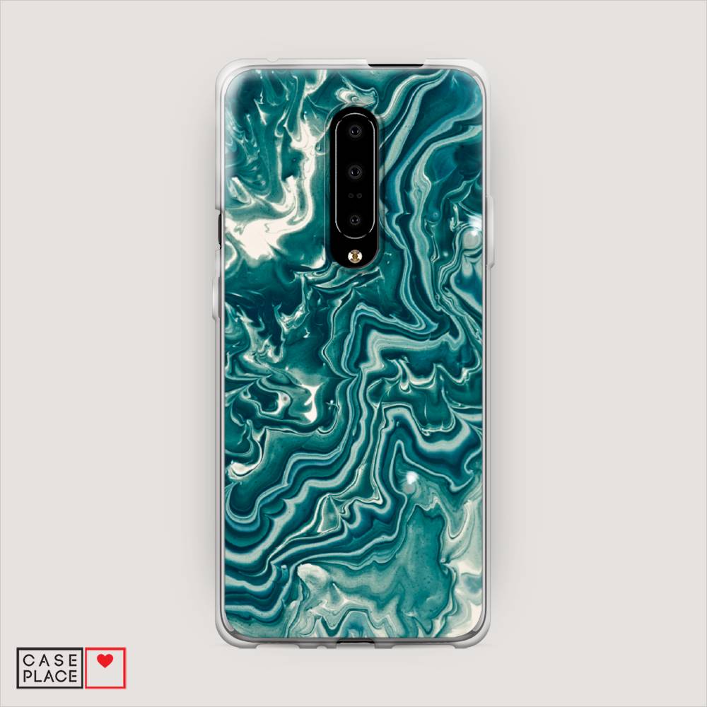 

Чехол Awog на OnePlus 7 Pro / ВанПлас 7 Pro "Минералы 4", Голубой, 150850-3