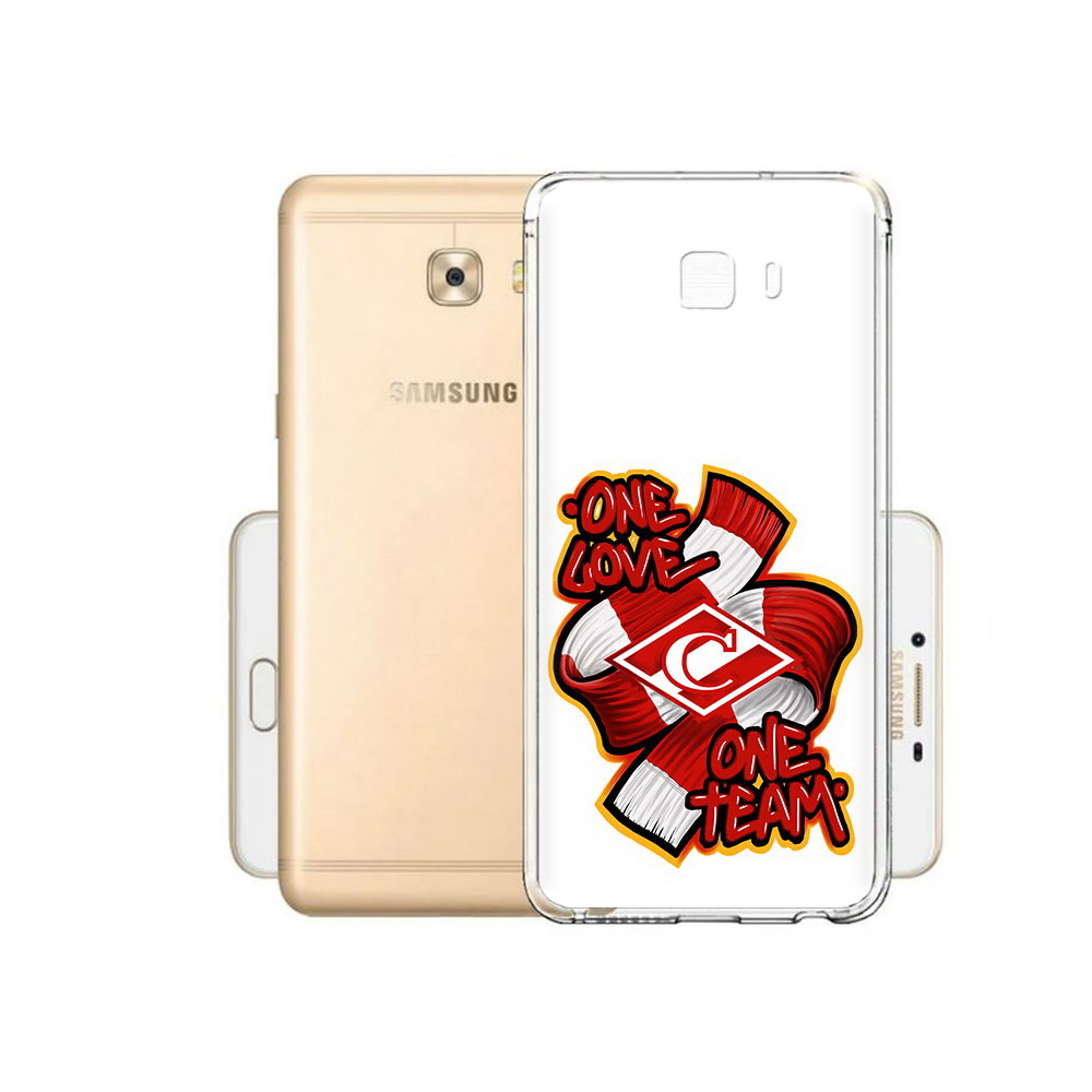 

Чехол MyPads Tocco для Samsung Galaxy C9 Pro ФК спарак 1 любовь, Прозрачный, Tocco