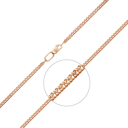 

Цепочка из красного золота 45 см PLATINA jewelry 21-1703-040-1110-17, 21-1703-040-1110-17