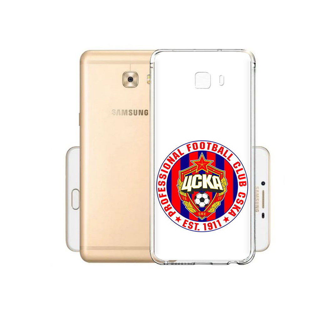 

Чехол MyPads Tocco для Samsung Galaxy C9 Pro ФК ЦСК логотип, Прозрачный, Tocco