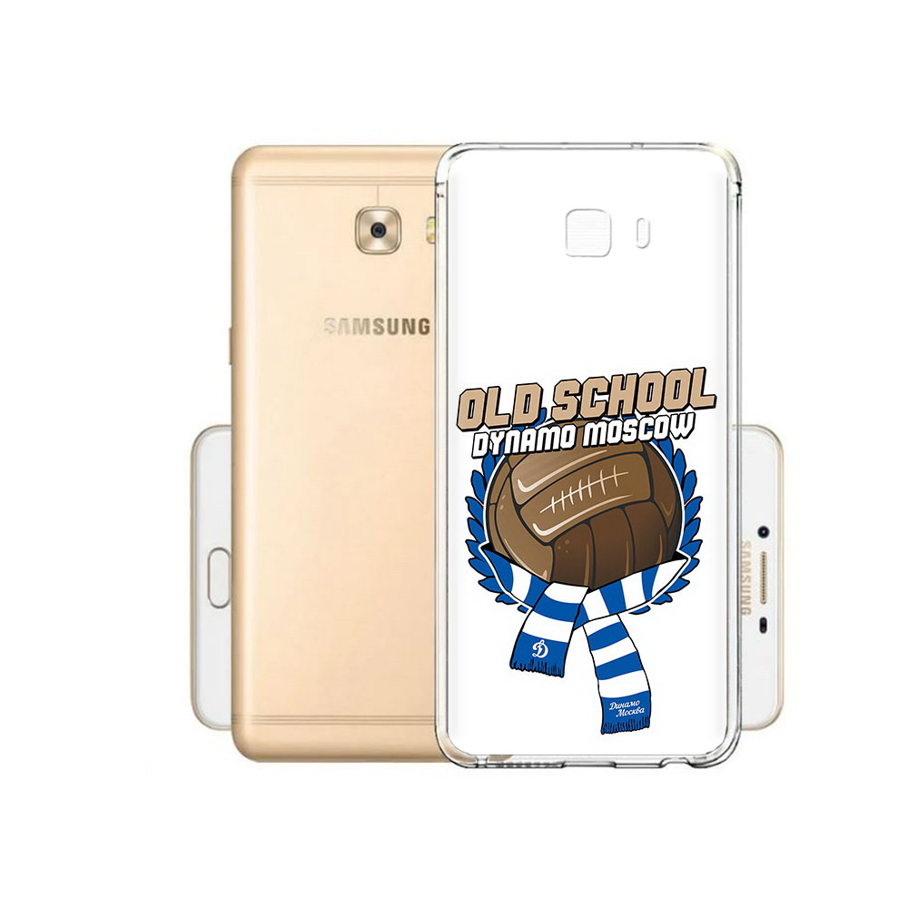 

Чехол MyPads Tocco для Samsung Galaxy C9 Pro ФК Динамо олд скул, Прозрачный, Tocco