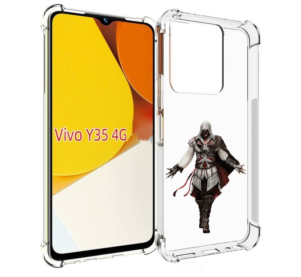

Чехол MyPads Assassin's-Creed мужской для Vivo Y35 4G 2022 / Vivo Y22, Прозрачный, Tocco