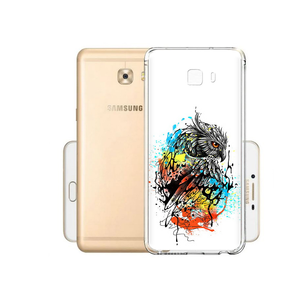

Чехол MyPads Tocco для Samsung Galaxy C9 Pro Творческая сова, Прозрачный, Tocco