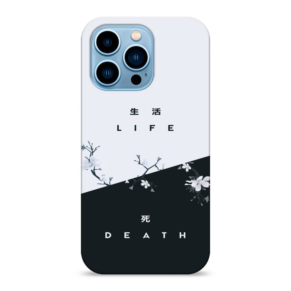 

Пластиковый чехол "Life and death" на Apple iPhone 13 Pro, 14320-5