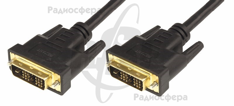 фото Кабель dvi-dvi 7м rexant gold