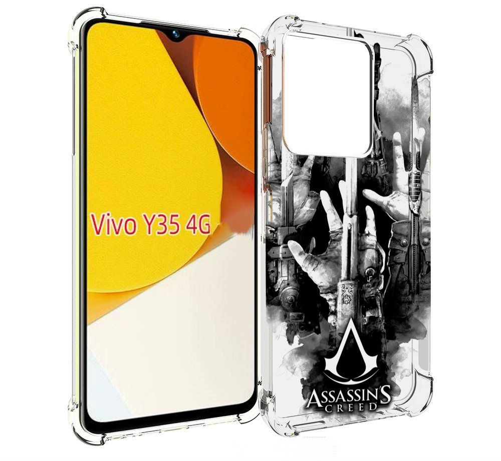 

Чехол MyPads Assassin's Creed скрытый клинок для Vivo Y35 4G 2022 / Vivo Y22, Прозрачный, Tocco