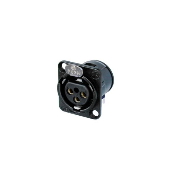 

Акустический разъем Neutrik NC3FD-H-B, Черный, NC3FD-H-B