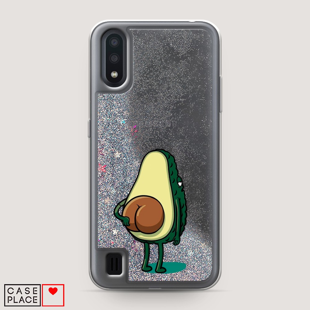 

Чехол Awog на Samsung Galaxy A01 "Попа авокадо", Разноцветный, 29591-1