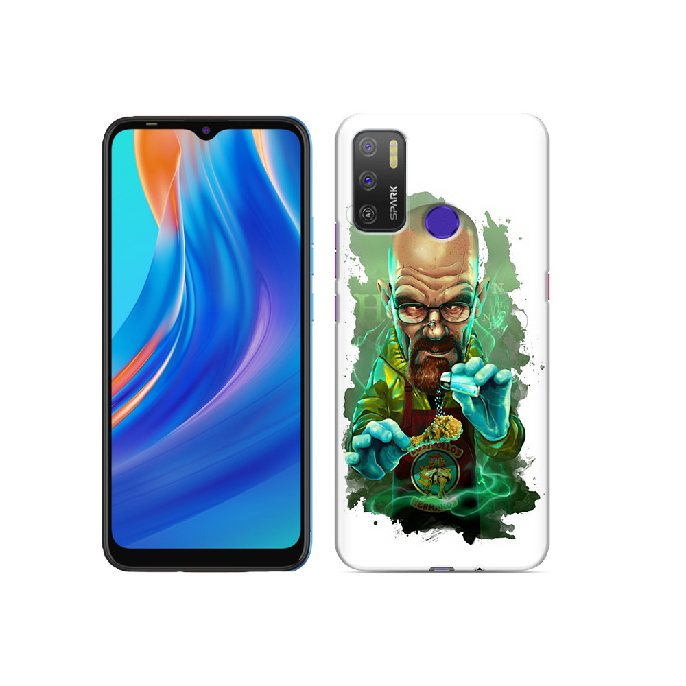 

Чехол MyPads Tocco для Tecno Spark 5 Air повар, Прозрачный, Tocco