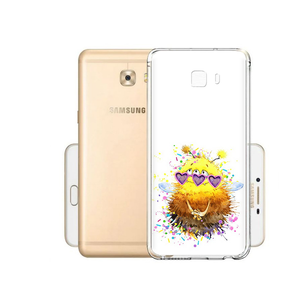 

Чехол MyPads Tocco для Samsung Galaxy C9 Pro Пушитый шмель, Прозрачный, Tocco