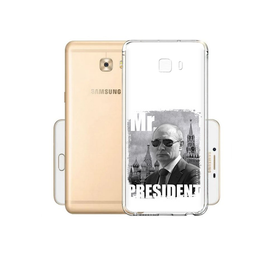 

Чехол MyPads Tocco для Samsung Galaxy C9 Pro Путин, Прозрачный, Tocco