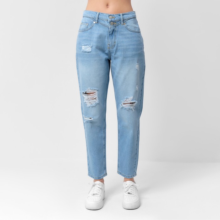 

Джинсы женские MIST Denim голубые 44 RU, Голубой, Denim