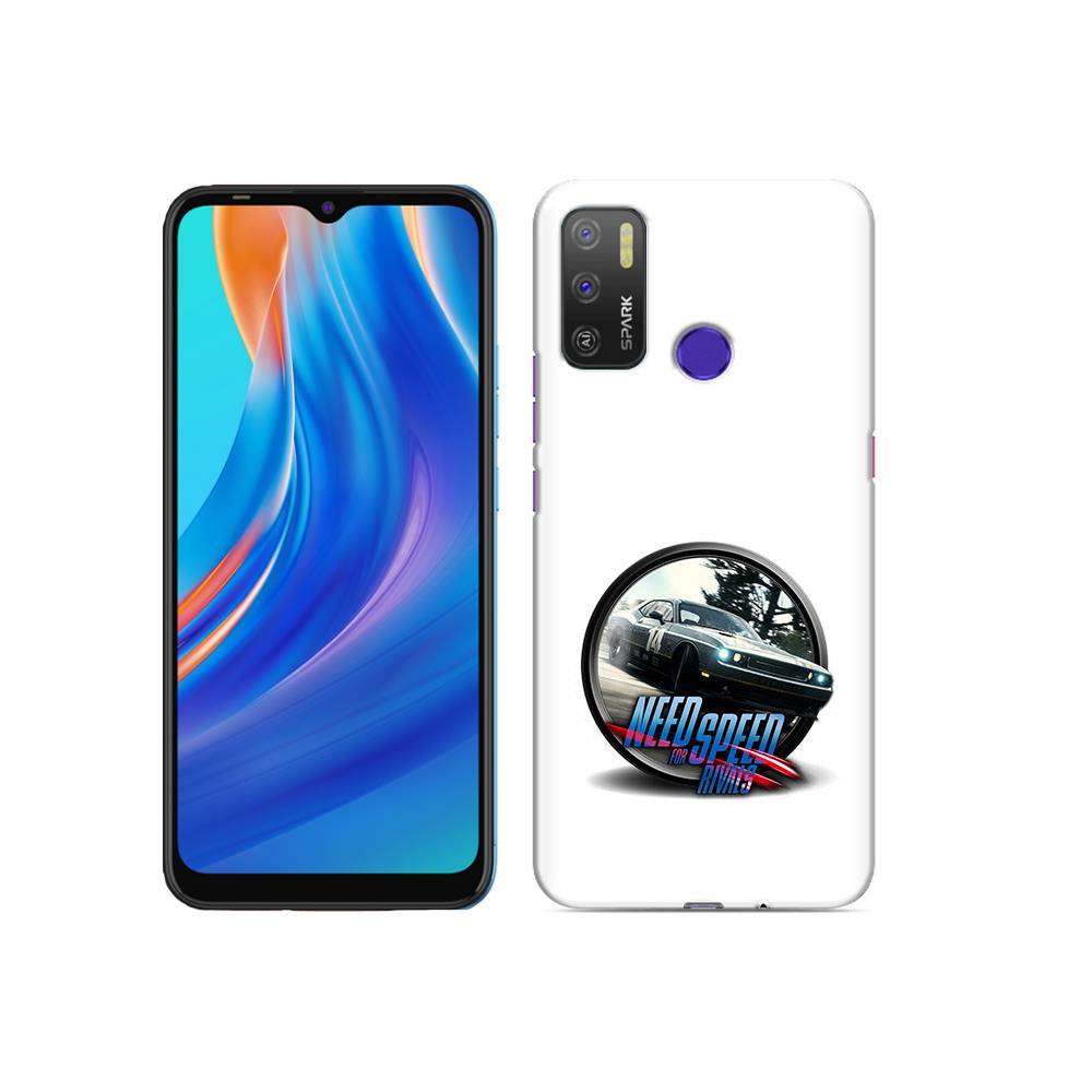 

Чехол MyPads Tocco для Tecno Spark 5 Air Гонки, Прозрачный, Tocco