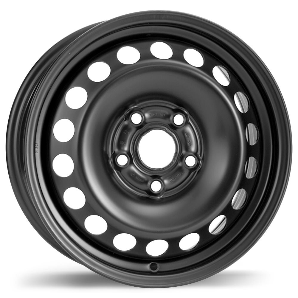 фото Диск штампованный r15 6j 4x114.3/66.1 et45 евродиск 64e45y ed black 9 304 654 eurodisk