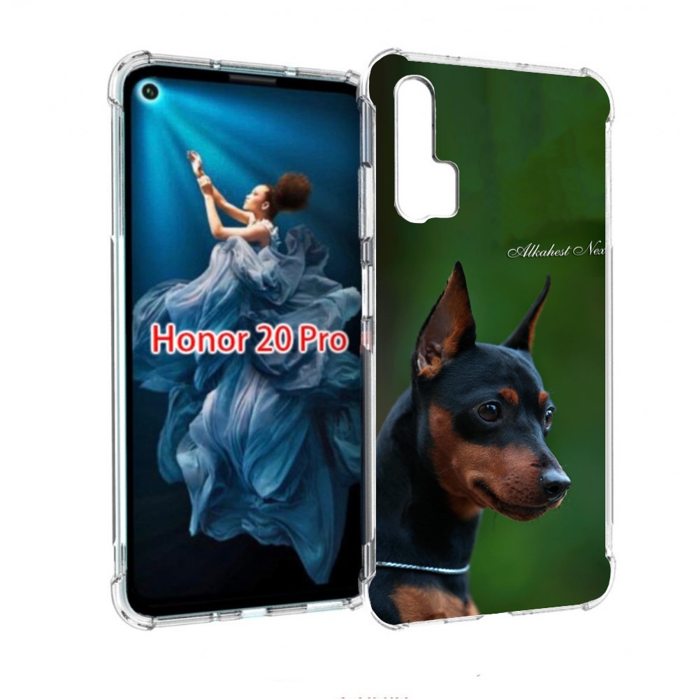 

Чехол бампер MyPads цвергпинчер черпинчер для Honor 20 Pro проти, Прозрачный, Tocco