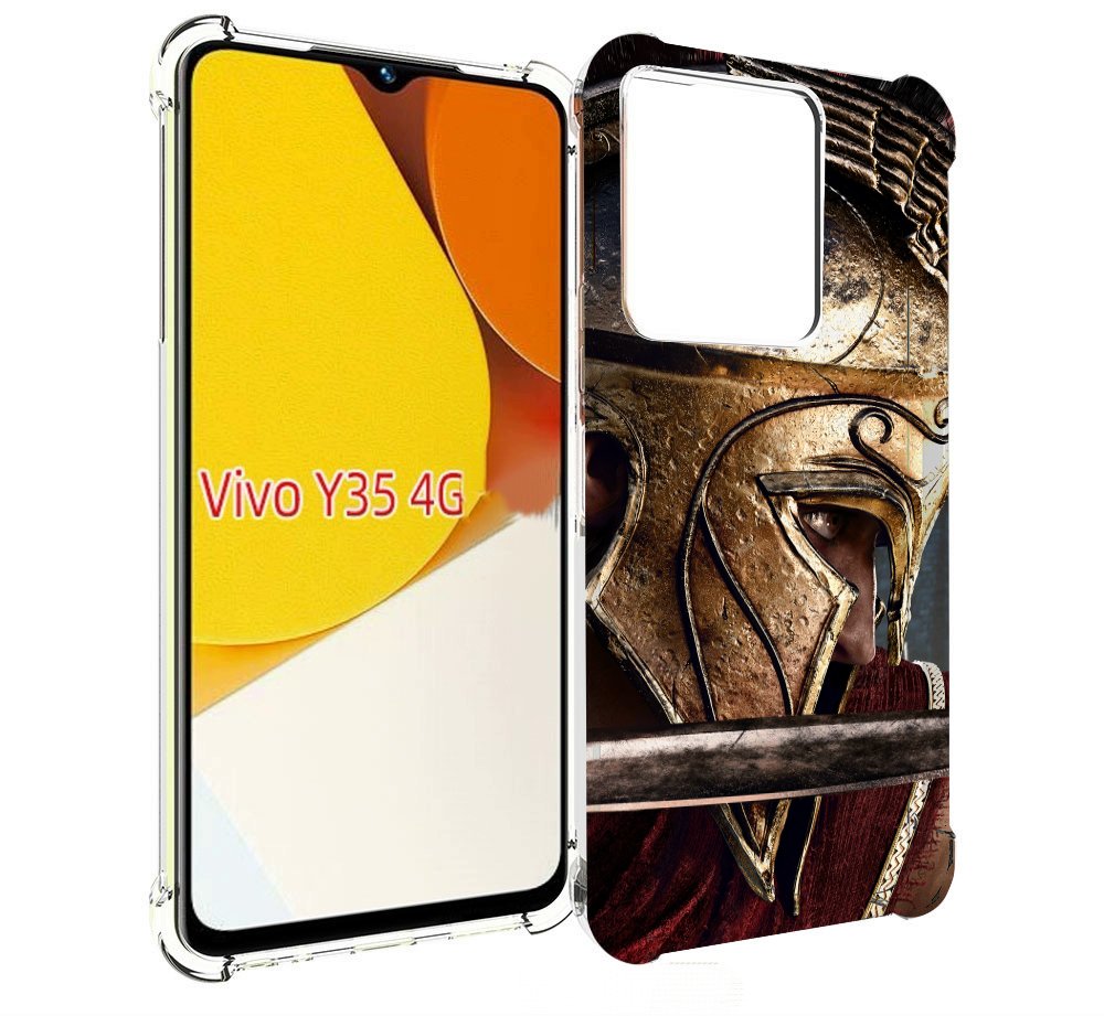 

Чехол MyPads Assassin's Creed Odyssey для Vivo Y35 4G 2022 / Vivo Y22, Прозрачный, Tocco