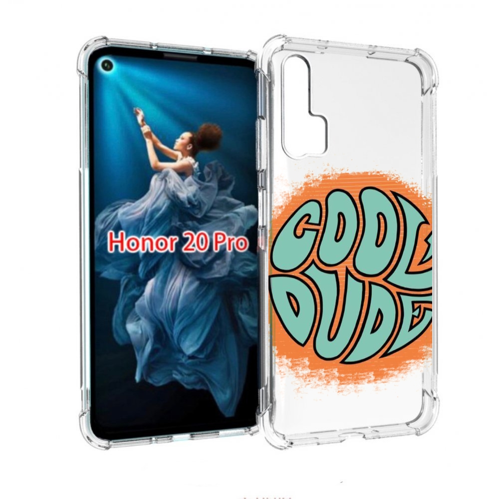 

Чехол бампер MyPads хороший приятель для Honor 20 Pro противоуда, Прозрачный, Tocco