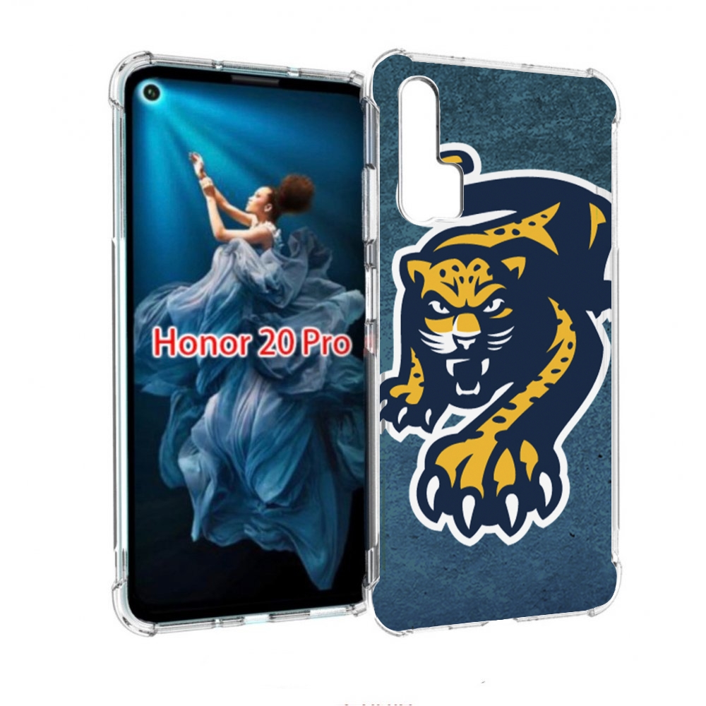 

Чехол бампер MyPads хк сочи хоккеи для Honor 20 Pro противоударный, Прозрачный, Tocco