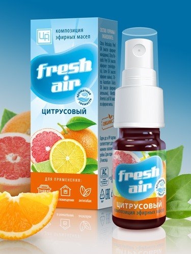 

Композиция эфирных масел "Fresh Air" Цитрусовый