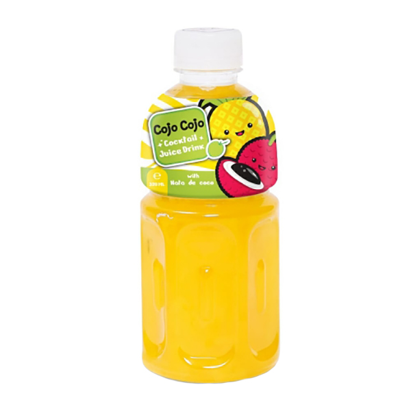 

Напиток сокосодержащий Cojo Cojo Cocktail juice фруктовый коктейль 320 мл 24 шт