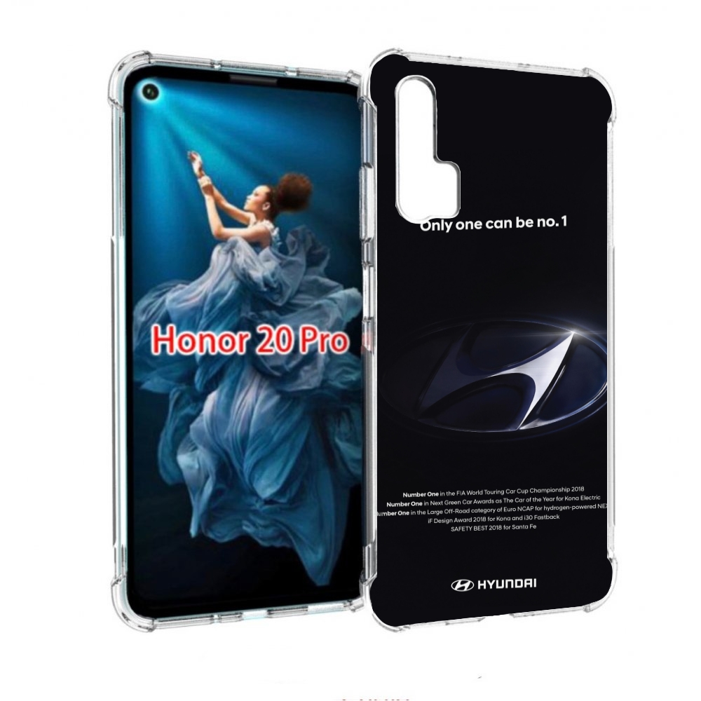 

Чехол бампер MyPads хендаи hyundai 3 для Honor 20 Pro противоуд, Прозрачный, Tocco