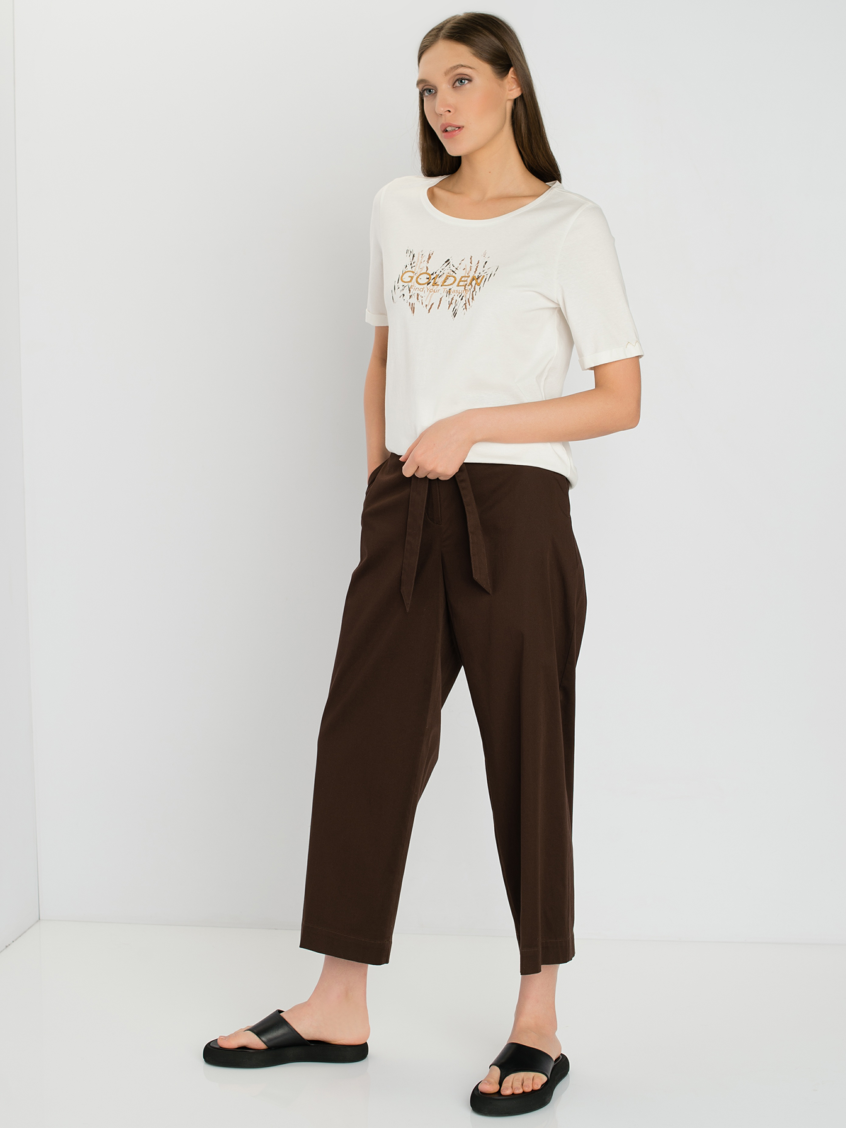 

Футболка женская Gerry Weber 670100-44026-99700 белая 42, 670100-44026-99700