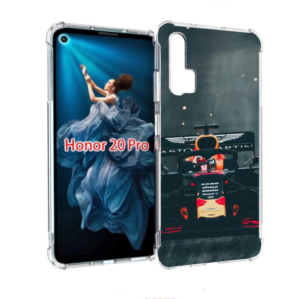 

Чехол бампер MyPads формула 1 астон мартин для Honor 20 Pro прот, Прозрачный, Tocco