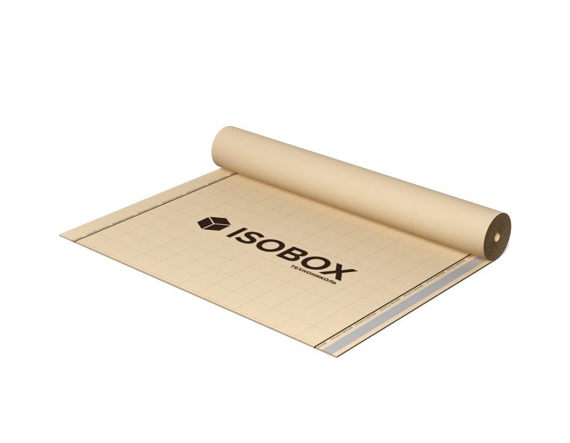 

Пароизоляционная пленка ISOBOX Лайт В 1 рул=60м2 (680509)