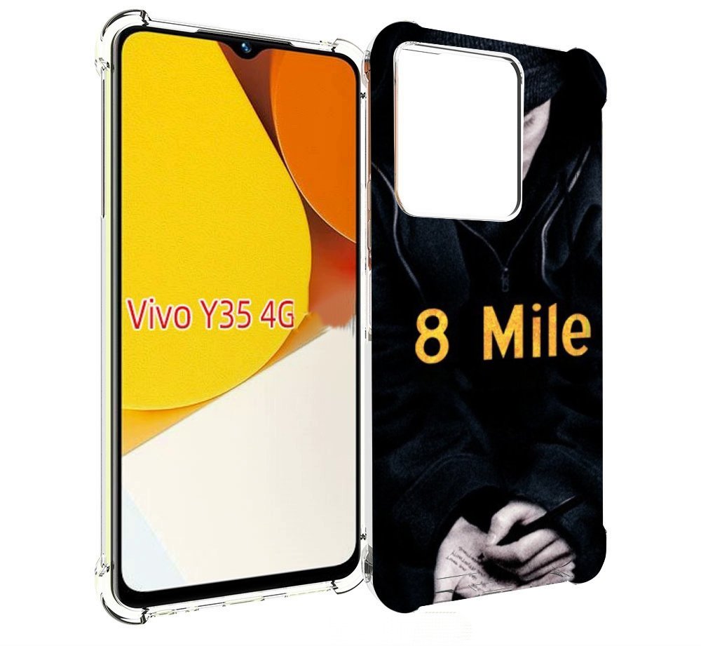 

Чехол MyPads 8 миля для Vivo Y35 4G 2022 / Vivo Y22, Прозрачный, Tocco