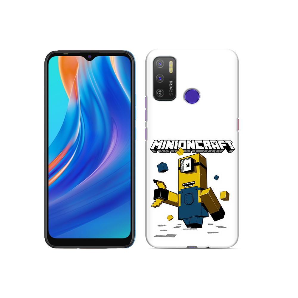 

Чехол MyPads Tocco для Tecno Spark 5 Air миньон, Прозрачный, Tocco