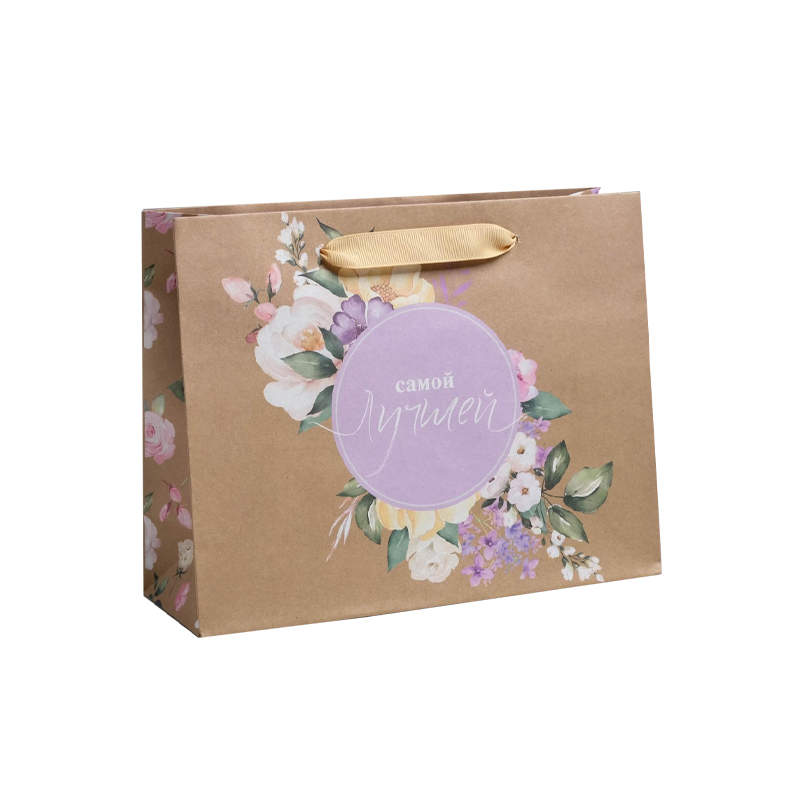 

Пакет крафтовый горизонтальный Accessories Самой Лучшей 23*18*10см 1 шт