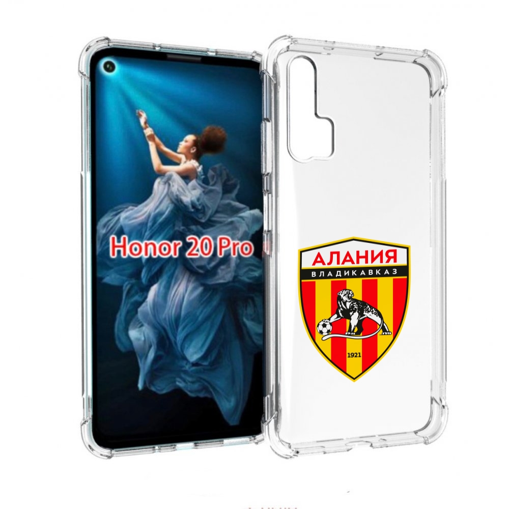 

Чехол бампер MyPads фк-алания-2 для Honor 20 Pro противоударный, Прозрачный, Tocco