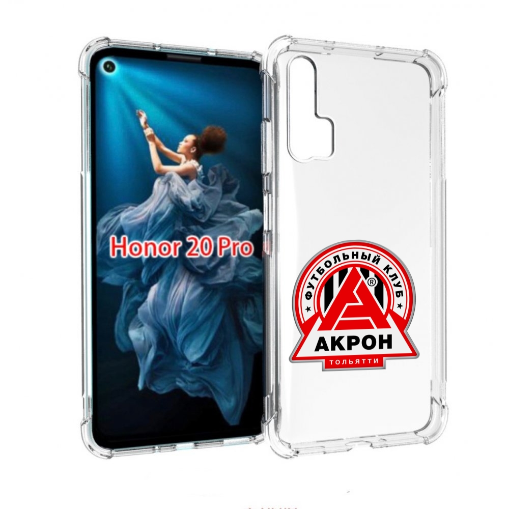 

Чехол бампер MyPads фк-акрон-2 для Honor 20 Pro противоударный, Прозрачный, Tocco