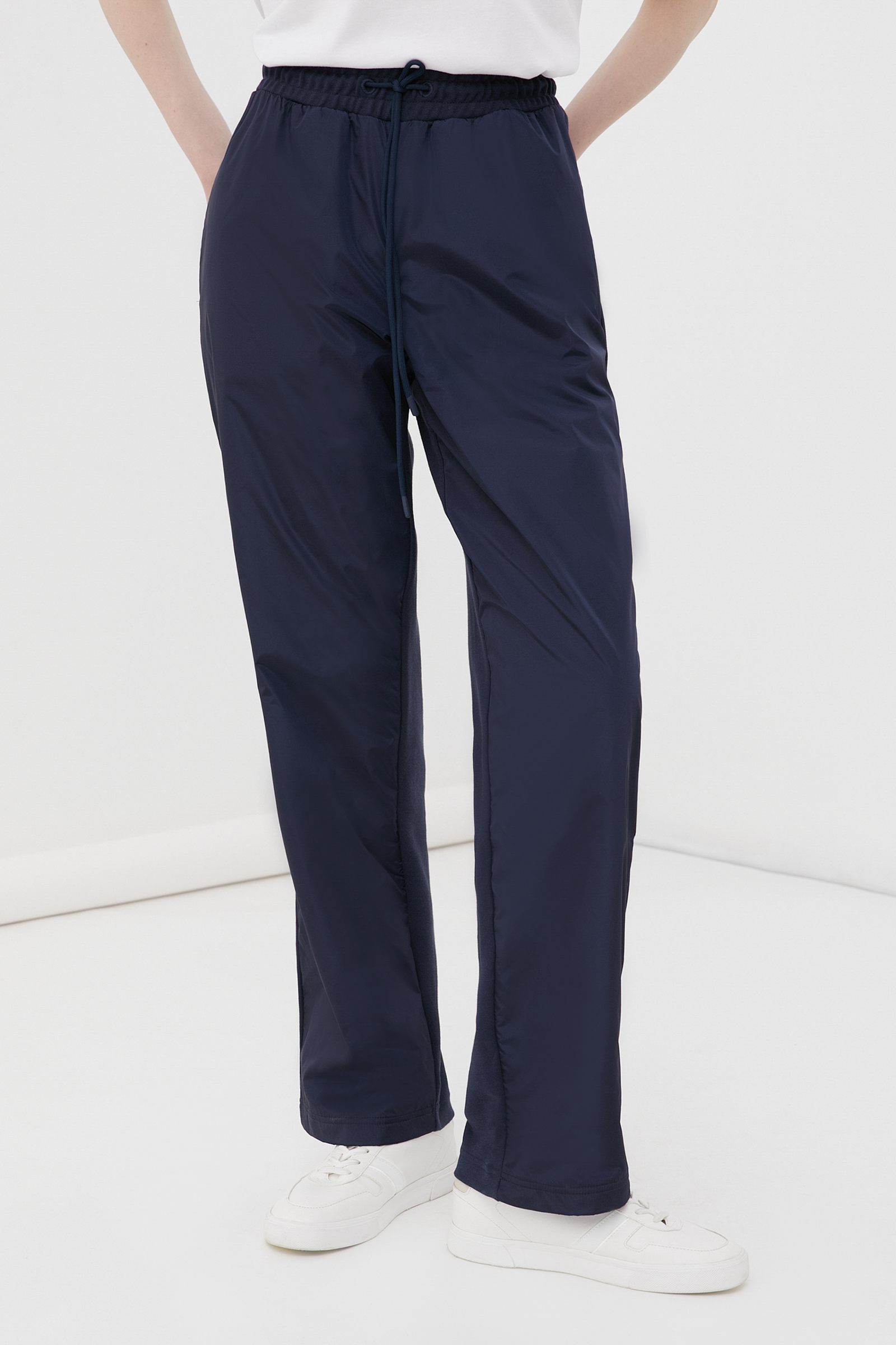 

Брюки женские Finn Flare FBC13030 синие 2XL, FBC13030