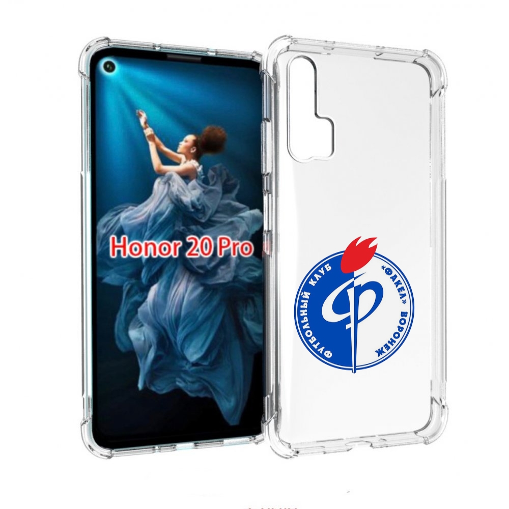

Чехол бампер MyPads фк факел воронеж мужской для Honor 20 Pro пр, Прозрачный, Tocco
