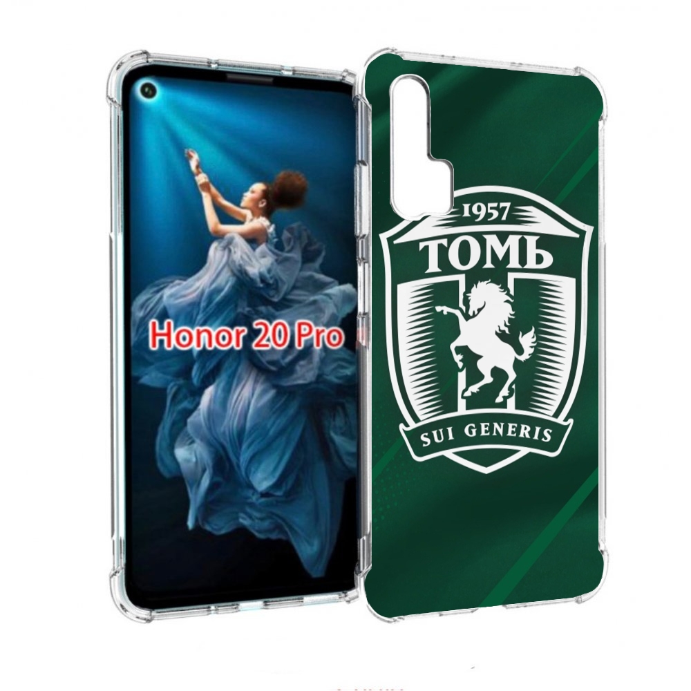 

Чехол бампер MyPads фк томь томск для Honor 20 Pro противоударный, Прозрачный, Tocco