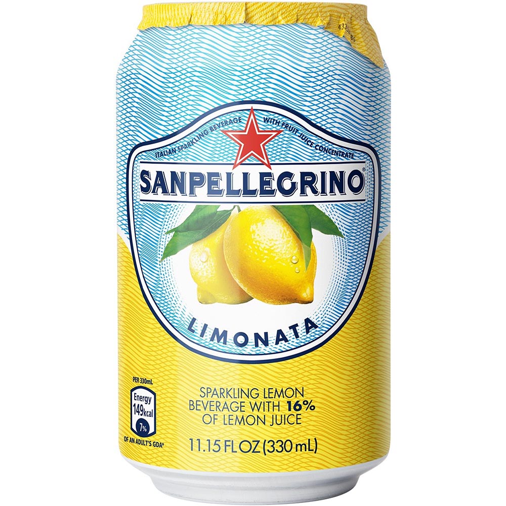 Напиток б/а газ. Sanpellegrino Лимон 330 мл Упаковка 24 шт