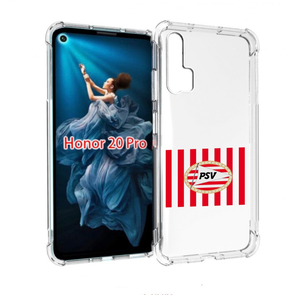 

Чехол бампер MyPads фк псв голландия мужской для Honor 20 Pro пр, Прозрачный, Tocco