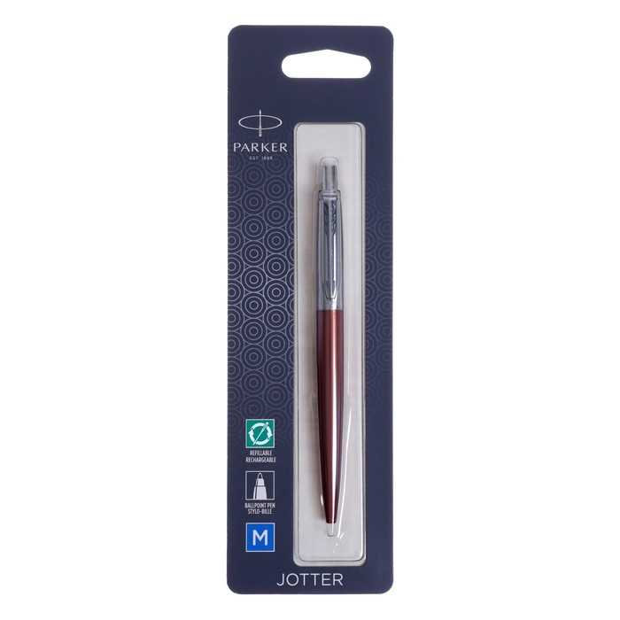 

Ручка шариковая Parker JOTTER CORE CHELSEA ORANGE CT, синяя, блистер 1953242