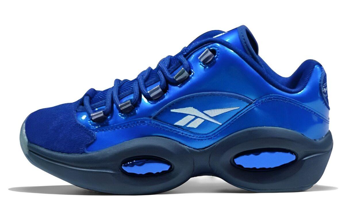 

Кроссовки унисекс Reebok Panini x Question Low синие 36 EU, Синий, Panini x Question Low