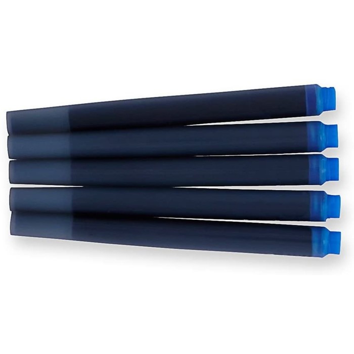 фото Набор картриджей для перьевой ручки parker cartridge quink z11, 5 штук, синие чернила, смы