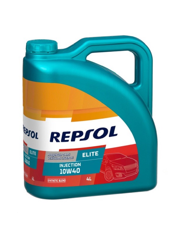 Моторное масло Repsol полусинтетическое ELITE INJECTION 10W40 4л